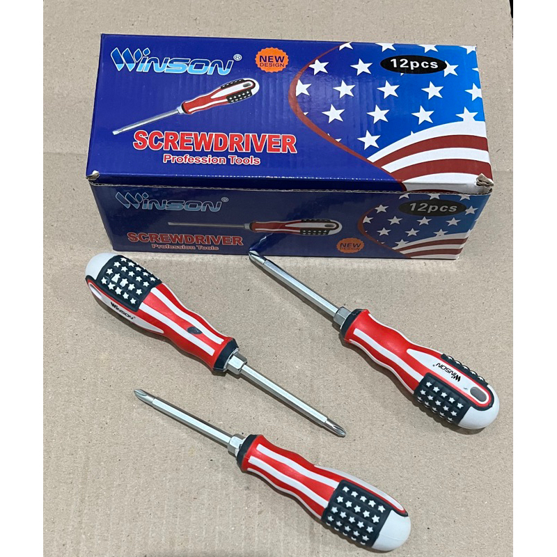 Jual Obeng Bolak Balik Gagang Bendera Usa Shopee Indonesia