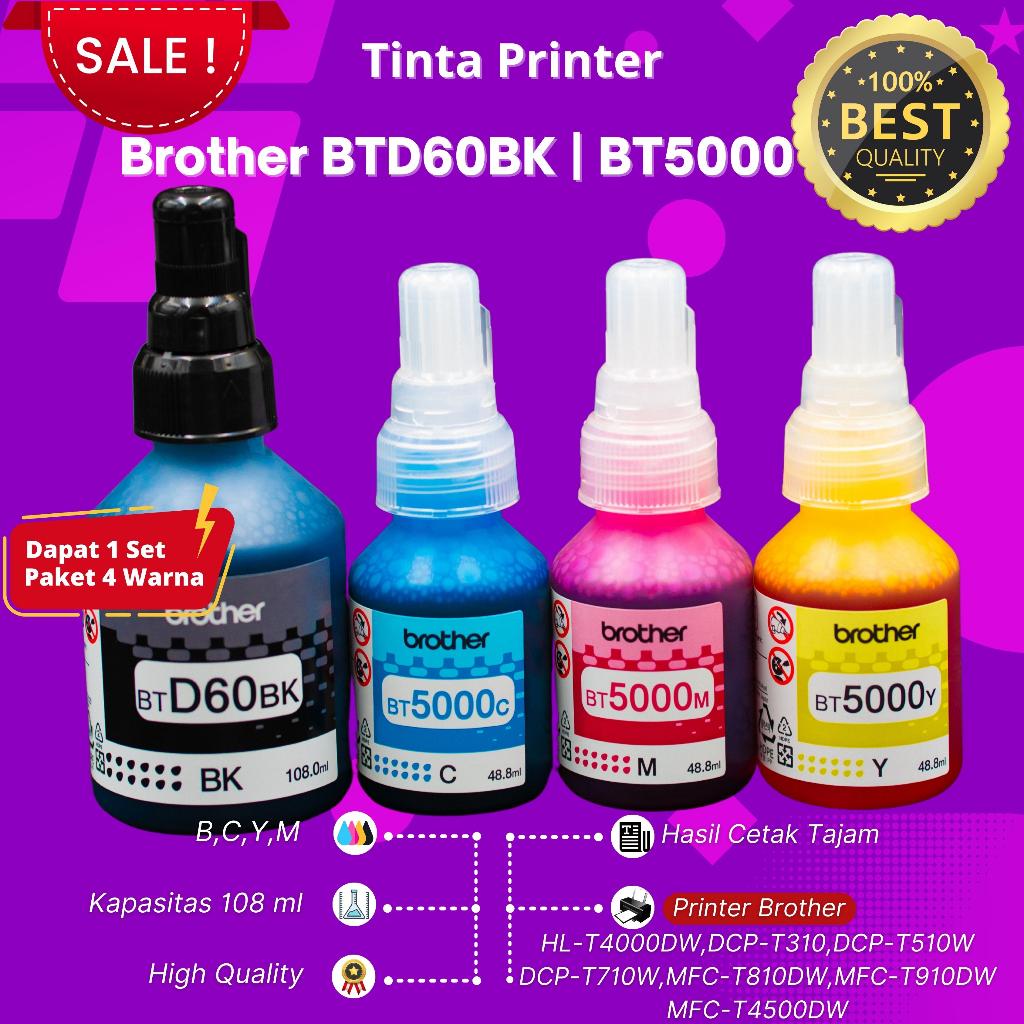 Jual Tinta Brother BTD60BK BT5000 1SET PREMIUM DCP T310 DCP