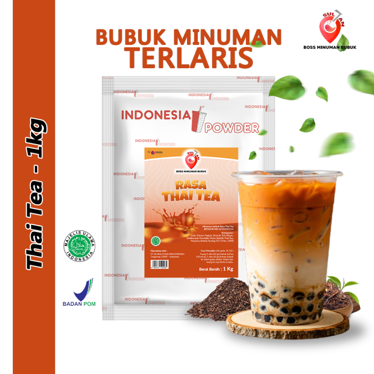 Jual SULTAN Bubuk Minuman Mix Rasa Thai Tea Instant Powder Drink 1 Kg