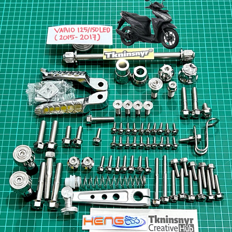 Jual Baut Set Motor Vario Led Old Probolt Heng