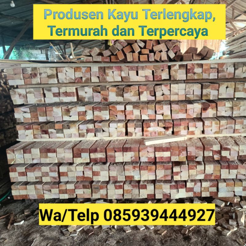 Jual Kayu Kaso 5x7 Iketan Perkubik Shopee Indonesia