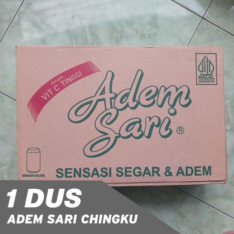 Jual Adem Sari Chingku 320 Ml 1 Dus 24 Kaleng Shopee Indonesia