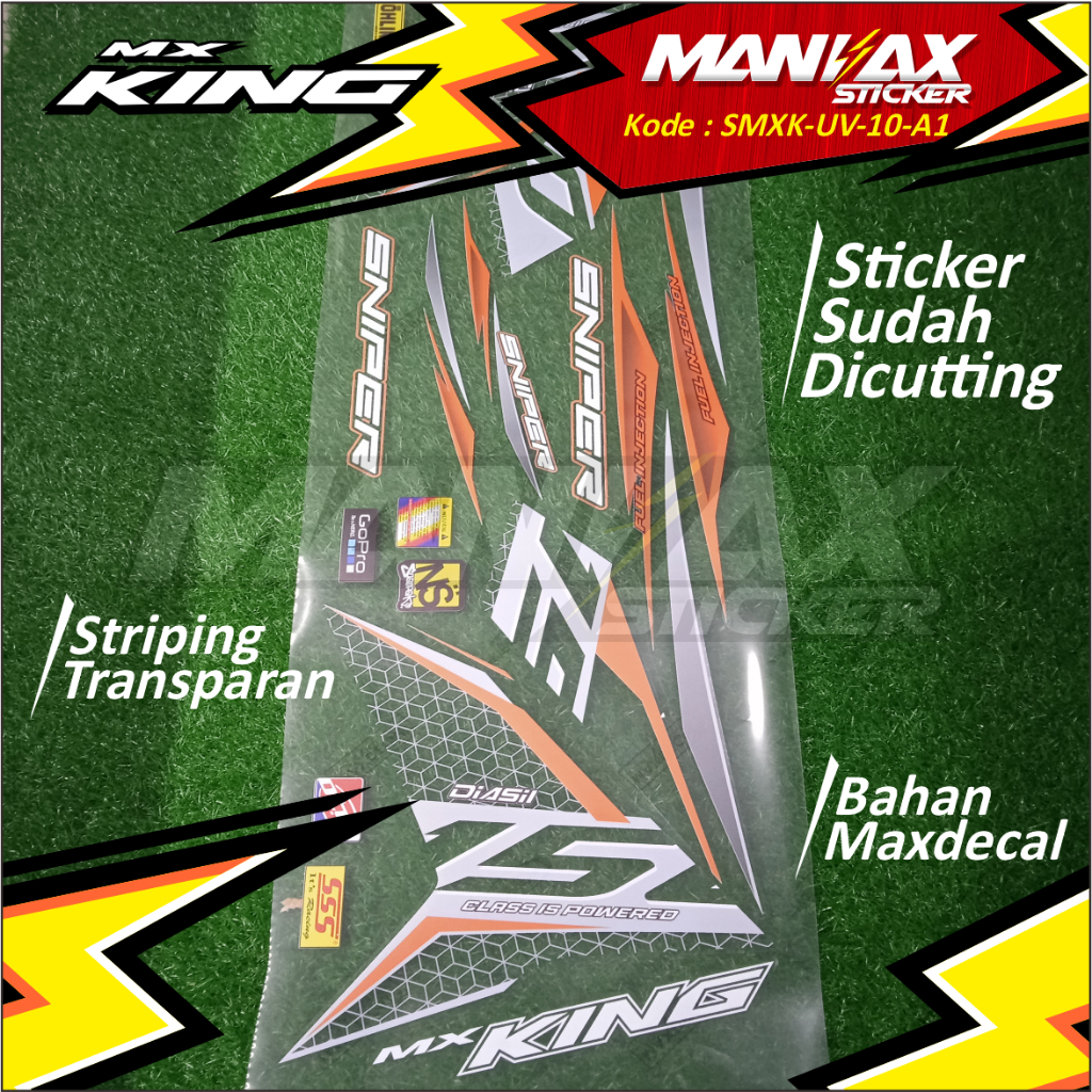 Jual Stiker Striping Uv Edisi Yamaha Jupiter Mx King Sniper