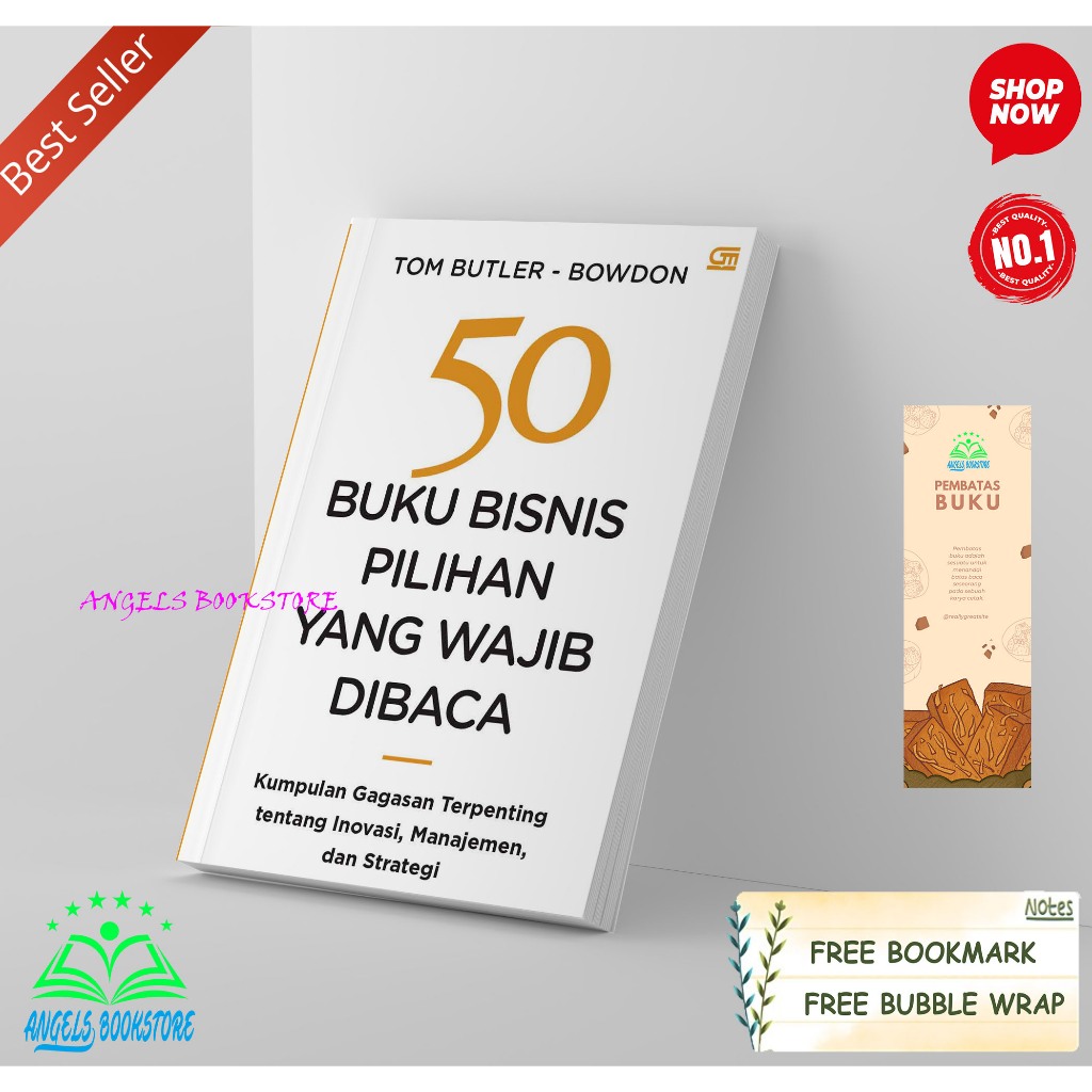 Jual INDONESIA 50 Buku Bisnis Pilihan Yang Wajib Dibaca By Tom