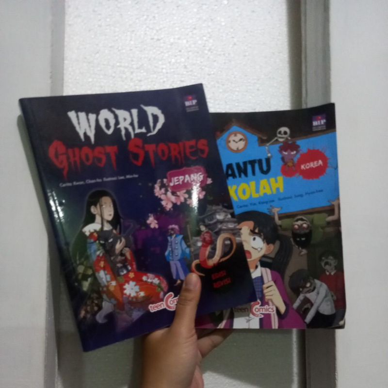 Jual Komik Horor WORLD GHOST STORIES EDISI Korea Dan Eropa Shopee