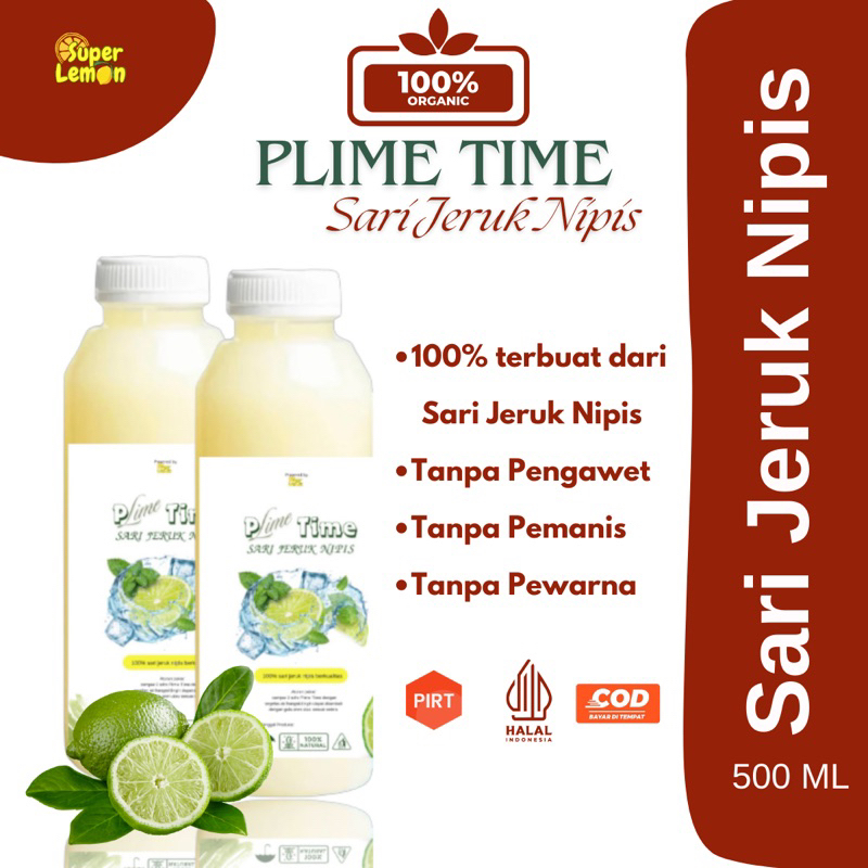 Jual Ml Sari Jeruk Nipis Murni Plimetime Pure Lime Juice Shopee