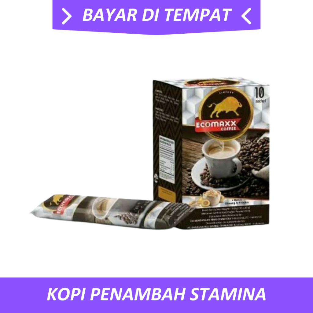 Jual Minuman Stamina Pria Kopi Stamina Pria Kemasan Baru 10 Sachet