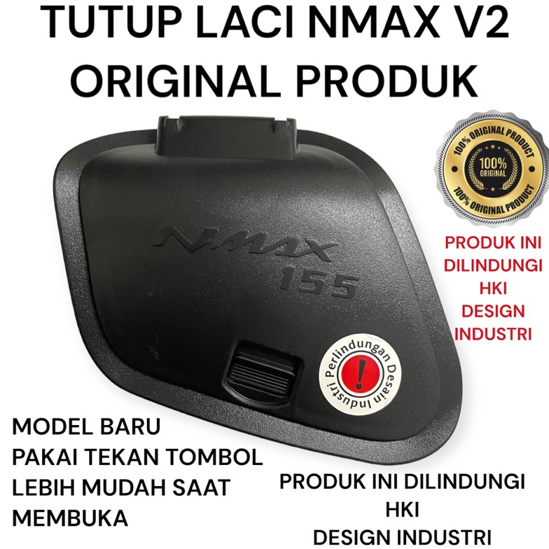 Jual D44 Tutup Laci Nmax V2 V1 Cover Laci Nmax New Cover Tutup