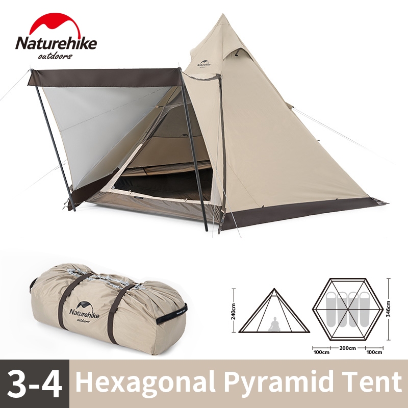 Jual Tenda Camping Naturehike Ranch Hexagonal Pyramid P Nh Zp