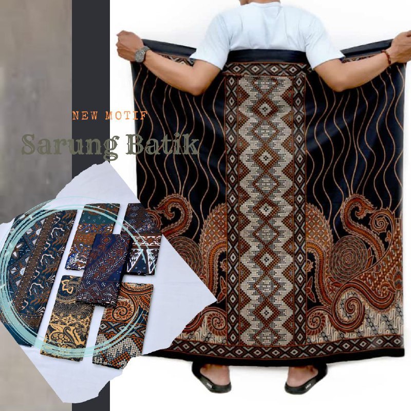 Jual Sarung Batik Gus Iqdam Gus Kautsar Gurda Lasem Aksara Menara