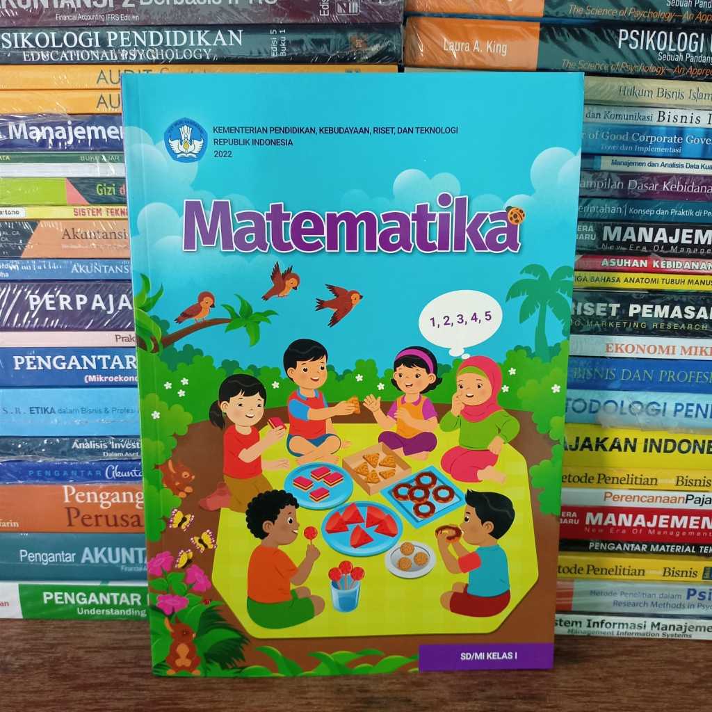 Jual Buku Matematika SD MI Kelas 1 K Merdeka Revisi Terbaru Shopee