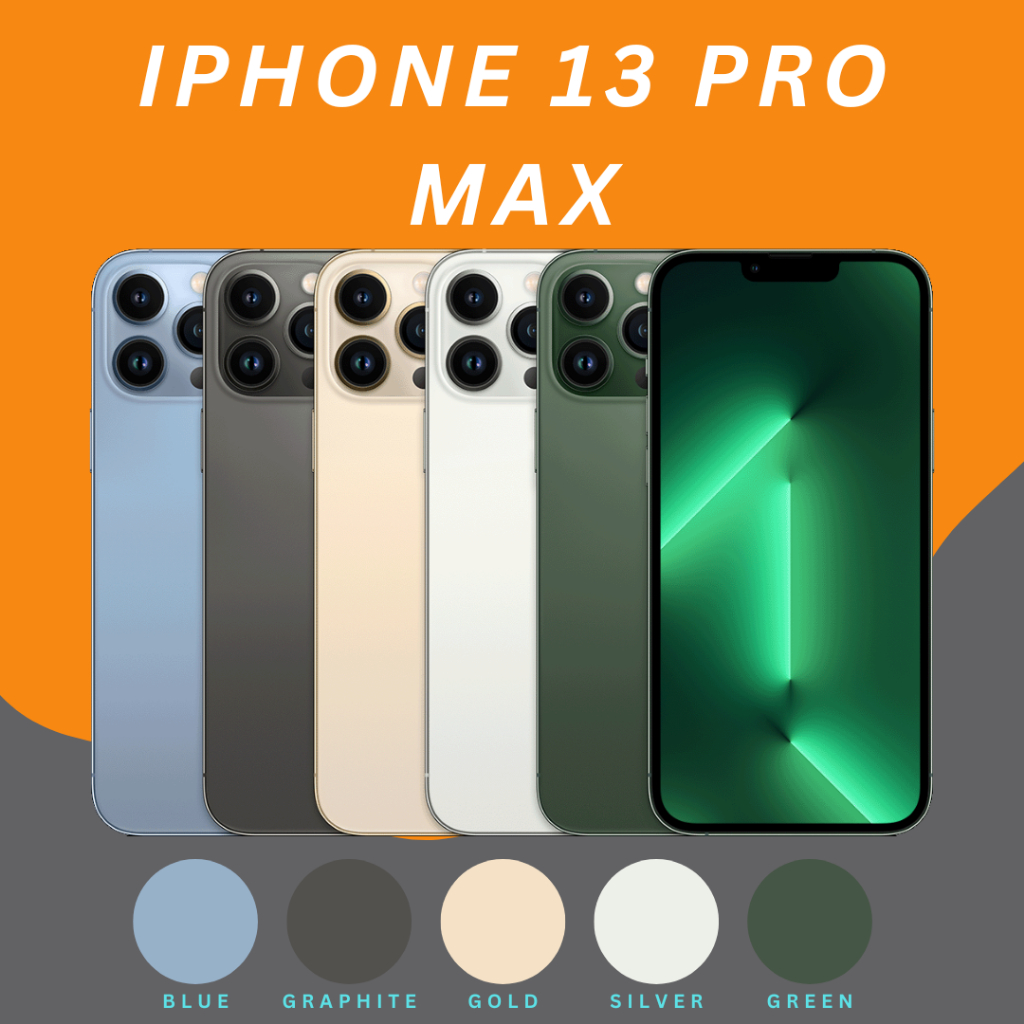 Jual Iphone 13 PRO MAX Second Original Like New 1TB 512GB 256GB 128GB