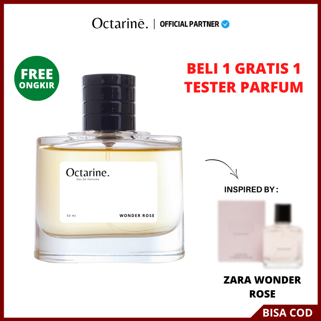 Jual Octarine Parfum Wanita Tahan Lama Aroma Fruity Fresh Inspired By