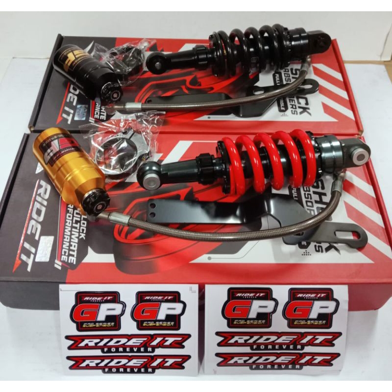 Jual MONOSHOCK SHOCK BELAKANG RIDE IT GP 103 UKURAN 250MM SATRIA 2TAK