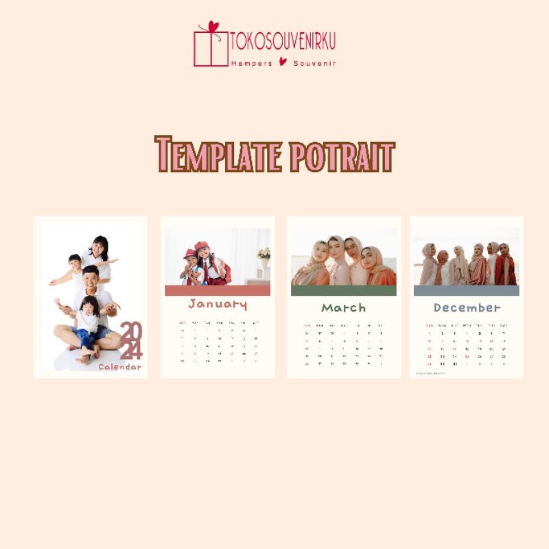 Jual Cetak Kalender Custom Foto Kalender Meja Kalender Duduk Cetak Foto