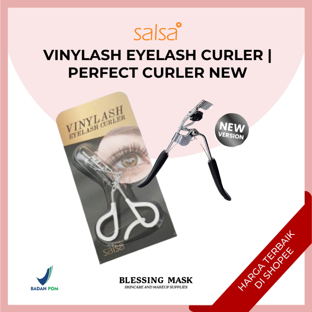 Jual Salsa Vinylash Eyelash Curler PERFECT Curler NEW Penjepit Bulu