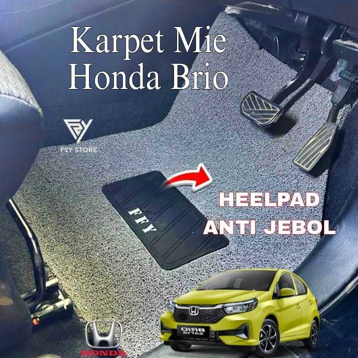 Jual Karpet Mobil Mie Bihun BRIO All New Brio Non Bagasi Shopee