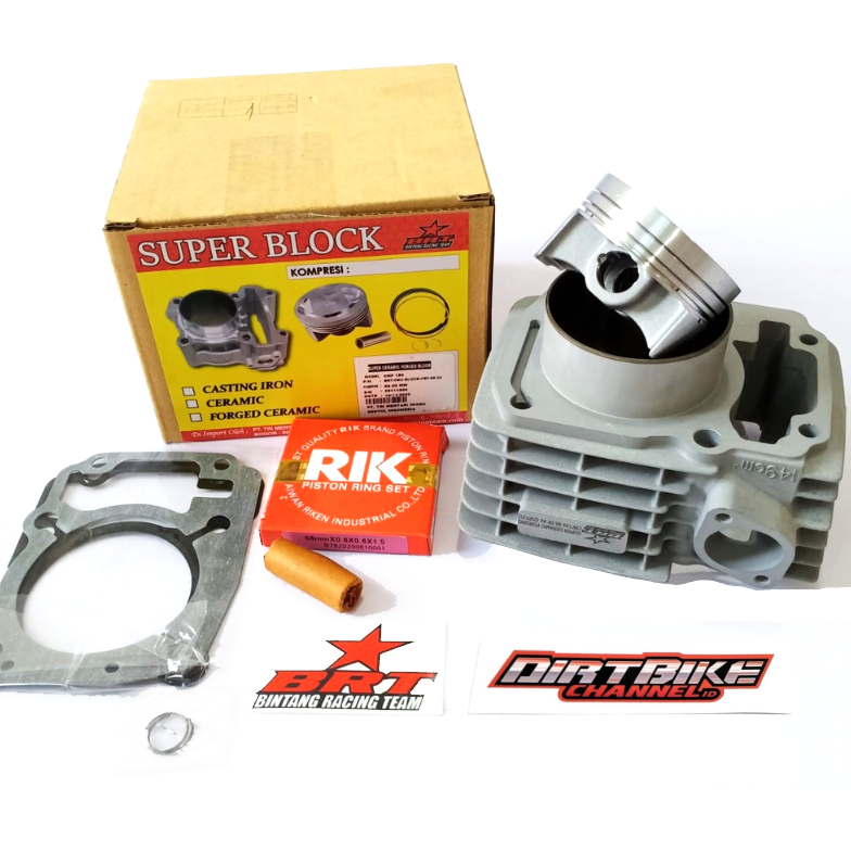 Jual Blok Ceramic Brt Forged Piston Mm Mm Crf Verza New Megapro