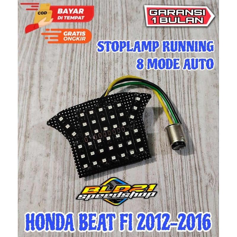 Jual Lampu Stoplamp Running Honda Beat Fi Mode Otomatis