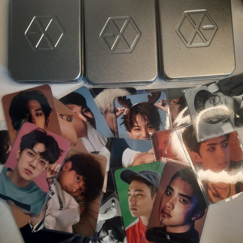 Jual Official Exo Repackage Card Set Photocard Th Anniversary