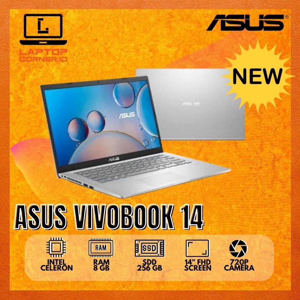 Jual ASUS VIVOBOOK 14 A416MAO FHD428 N4020 8GB 256SSD W11 OHS 14 0 BLIT