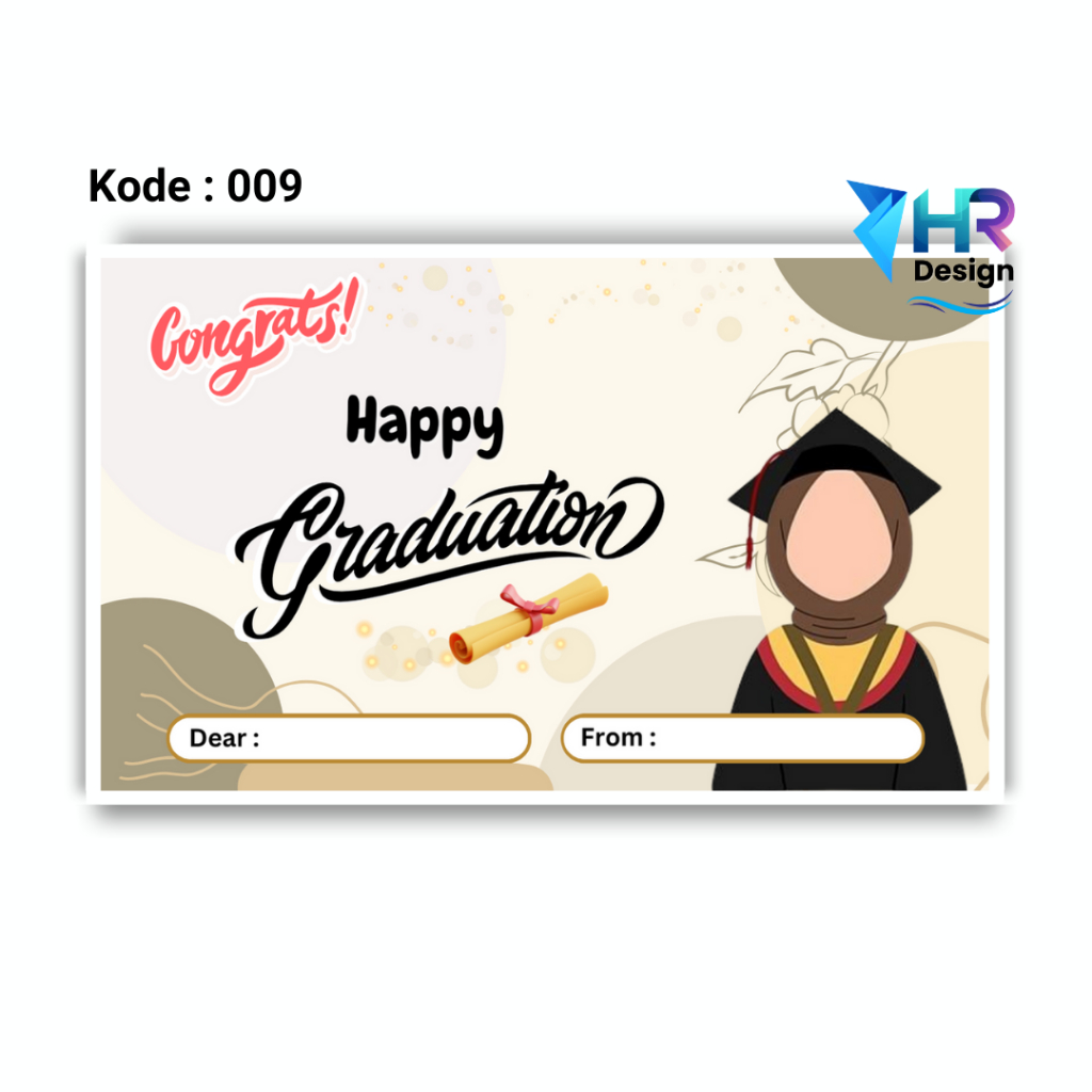 Jual Ucapan Wisuda Kartu Ucapan Graduation Card Selamat Wisuda