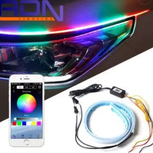 Jual Harga Heboh DRL ALIS SLIM RGB BLUETOOTH 3 Cm 6 Cm APLIKASI RUNNING