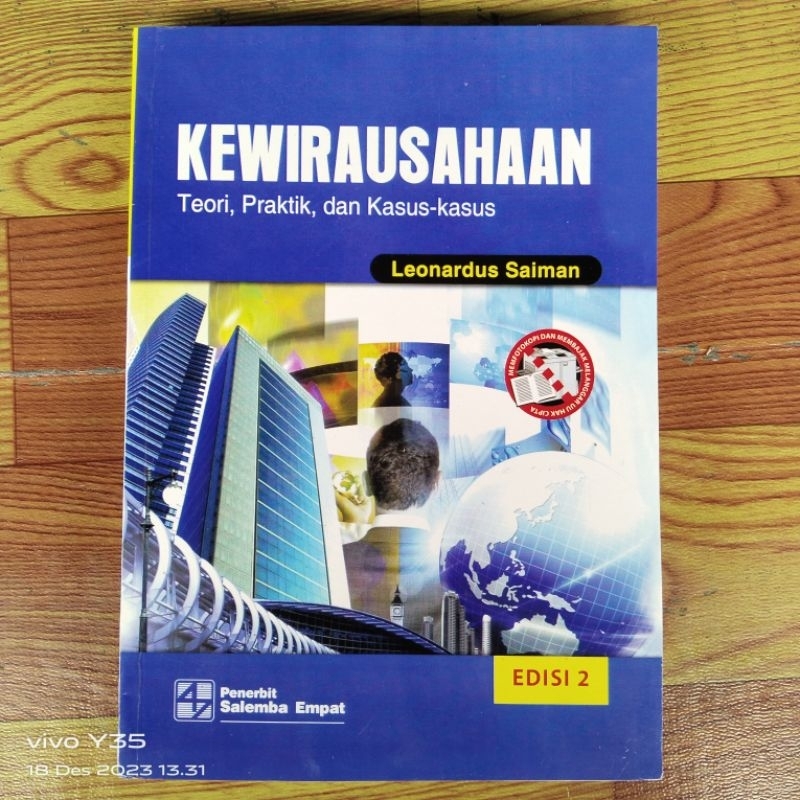 Jual Buku KEWIRAUSAHAAN Edisi 2 Leonardus Saiman Shopee Indonesia