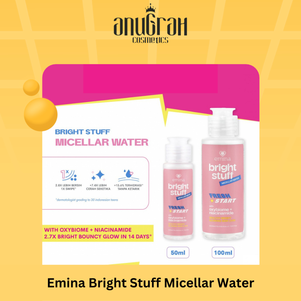 Jual Emina Bright Stuff Micellar Water Shopee Indonesia