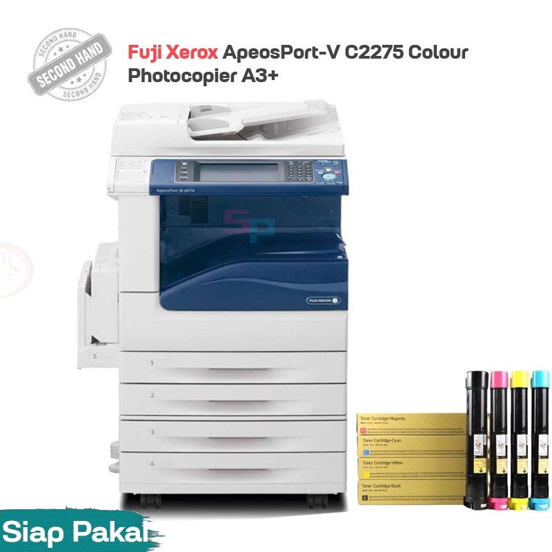 Jual Fuji Xerox ApeosPort V C2275 Colour Photocopier A3 Shopee Indonesia