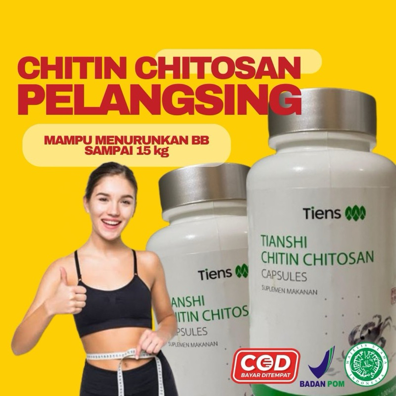 Jual Chitin Chitosan Pelangsing Badan Ampuh Original Asli