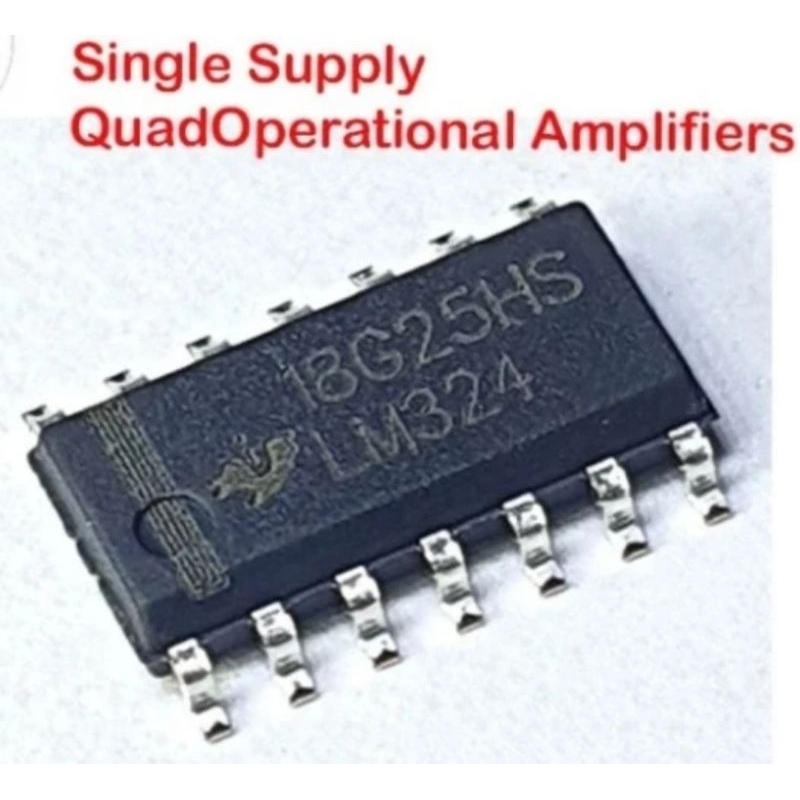 Jual LM324 LM324DT LM324DR SOP 14 Low Power Quad Op Shopee Indonesia