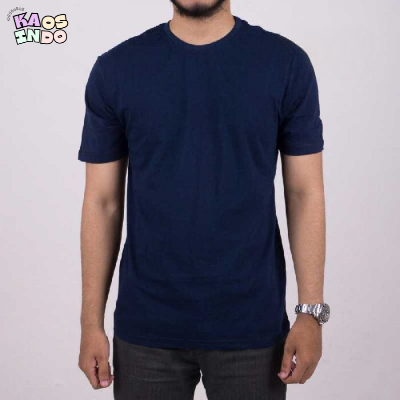 Jual Kaos Polos Pria Cotton Combed Premium Lengan Pendek Baju Pria