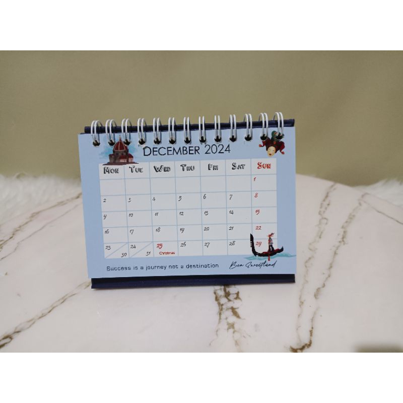 Jual Kalender Meja Kalender Mini Kalender Duduk Ada Hari