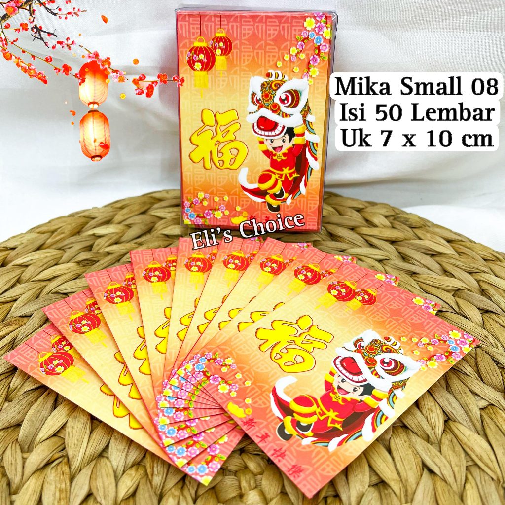 Jual MIKA ANGPAO MIKA SMALL SINCIA IMLEK 2024 KERTAS AMPLOP ANGPAU