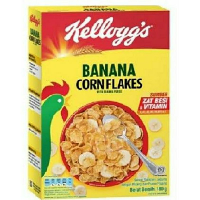 Jual Kelloggs Corn Flakes Strawberry Banana Shopee Indonesia