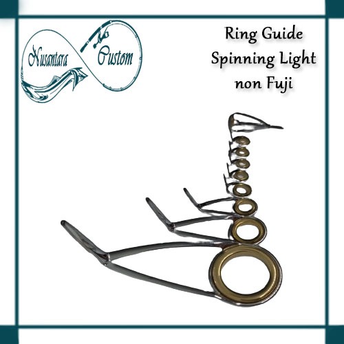 Jual NC Ring Guide Spinning Light Gold Set Non Fuji TAKEDO Shopee