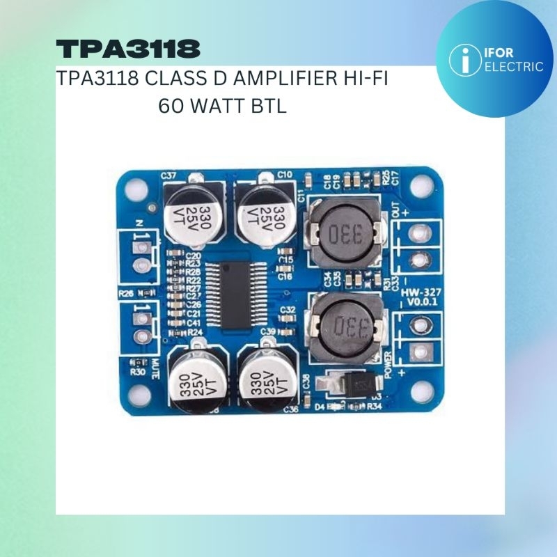 Jual Tpa Class D Mono Watt Btl Hi Fi Amplifier Shopee Indonesia