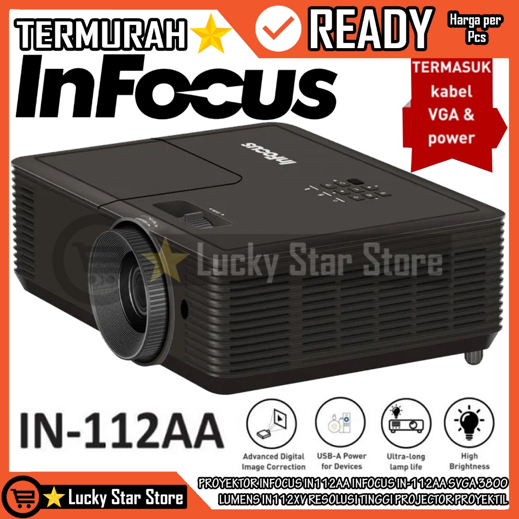 Jual Infocus Proyektor In Aa In Focus In Aa Svga Lumens