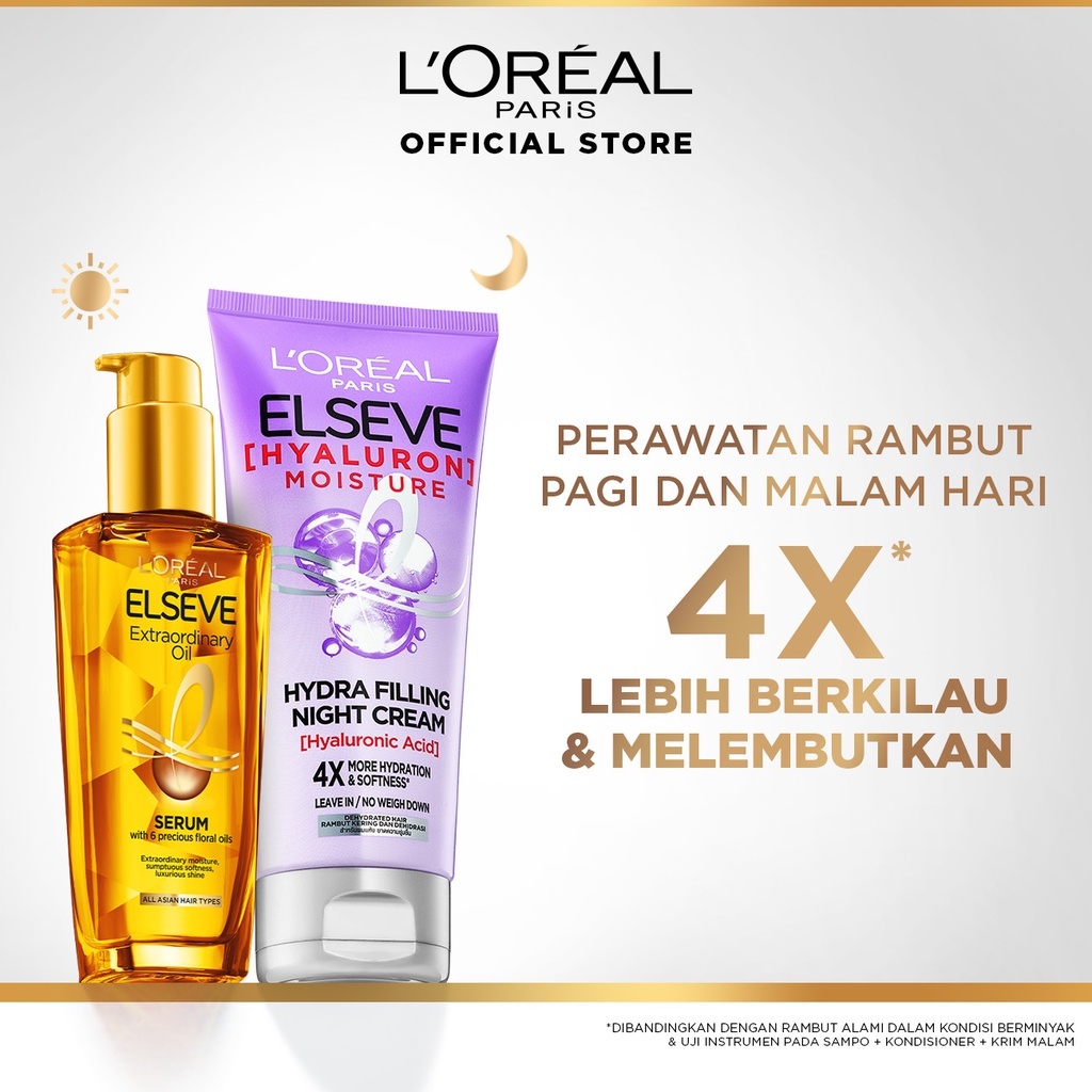 Jual L Oreal Paris Extraordinary Oil Gold Ml Elseve Hyaluron