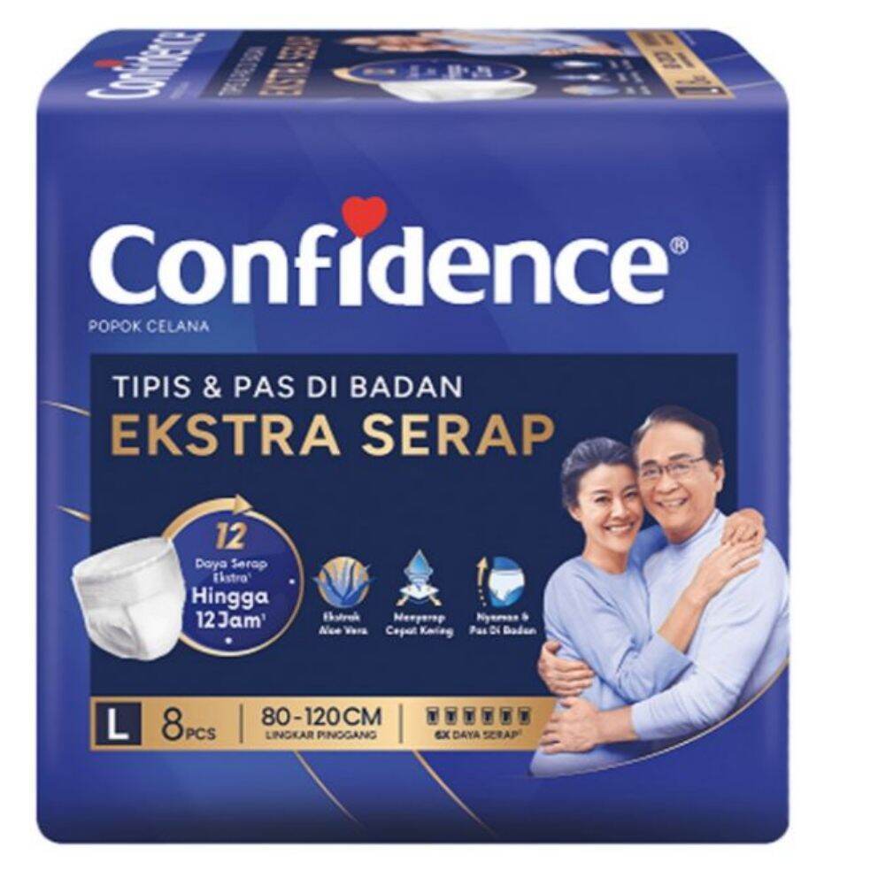 Jual POPOK CELANA DEWASA CONFIDENCE ADULT PANTS EKSTRA SERAP POPOK