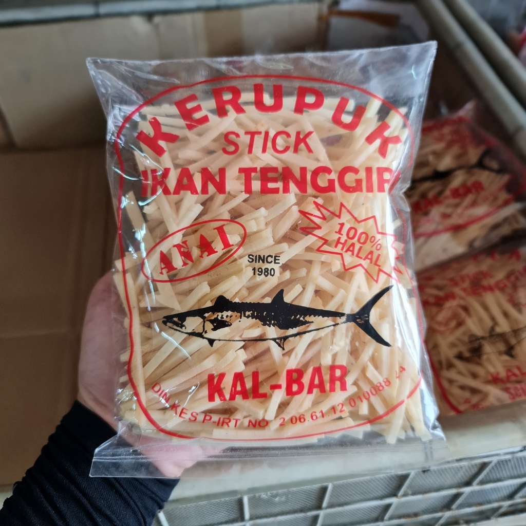 Jual Kerupuk Ikan Tenggiri Stick Gr Krupuk Ikan Tengiri Kerupuk