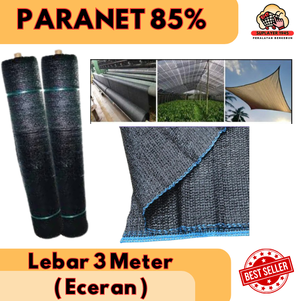 Jual Paranet Jaring Peneduh Tanaman Lebar Meter Eceran