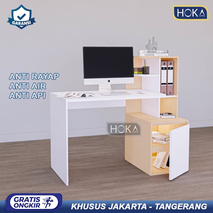 Jual Meja Kantor Meja Kerja Komputer Hoka Hmf Anti Rayap Tahan Api