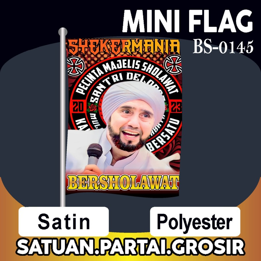 Jual Promo Termurah Bendera Syekhermania Pecinta Majelis Sholawat