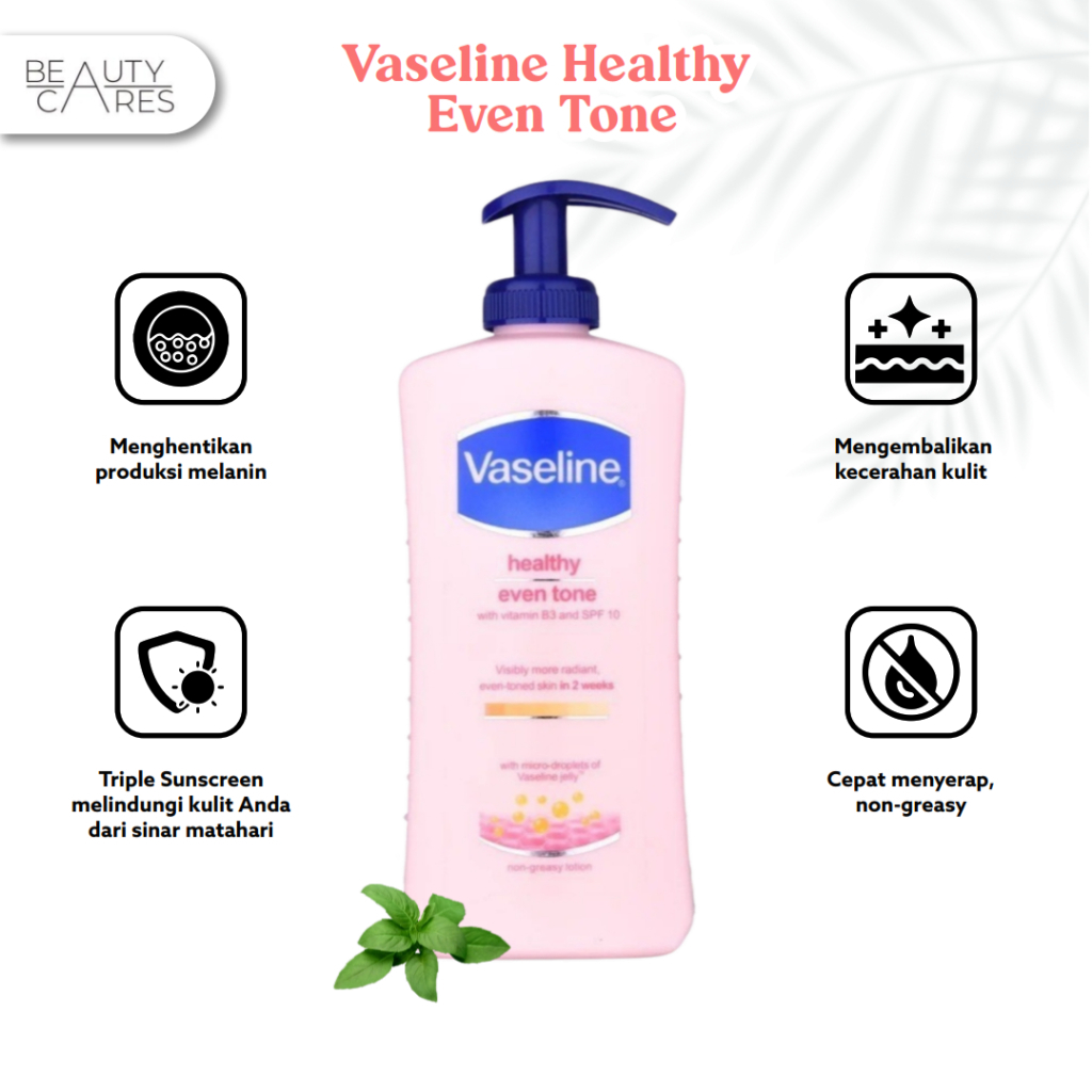 Jual Vaseline Healthy Even Tone With Vitamin B And Spf Nicotinamide