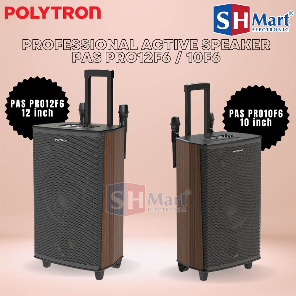 Jual SPEAKER POLYTRON TROLLEY PAS PRO10F6 PAS PRO12F6 GARANSI RESMI