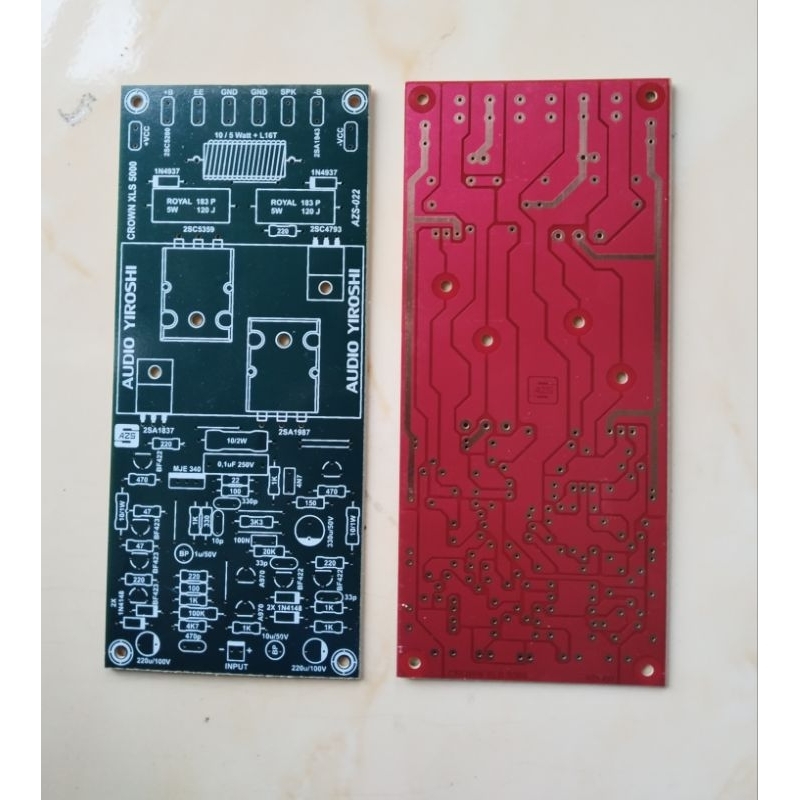 Jual Pcb Audio Yiroshi Crown Xls Bulitup Shopee Indonesia