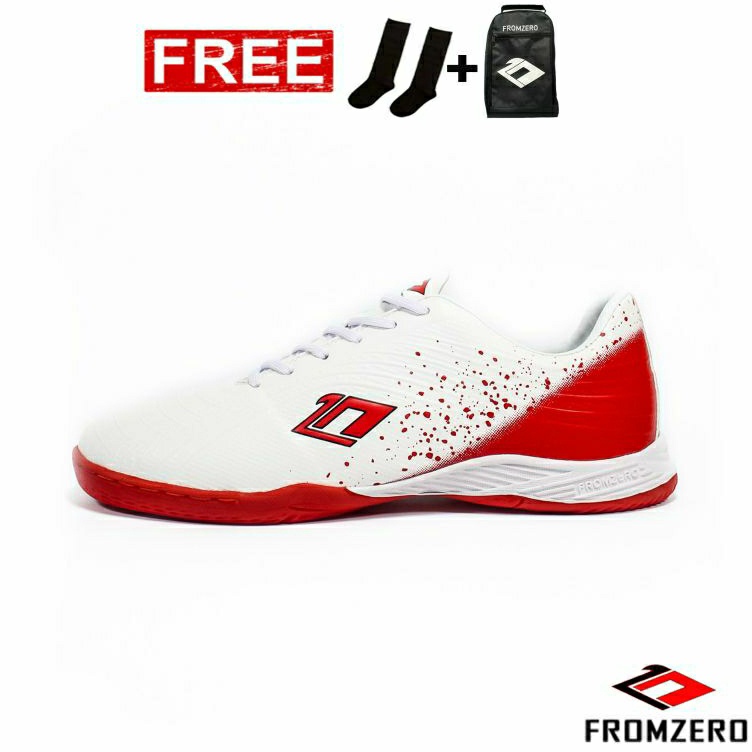 Jual Borong Meriah Fromzero Sepatu Futsal Fromzero Starkia Merah Putih