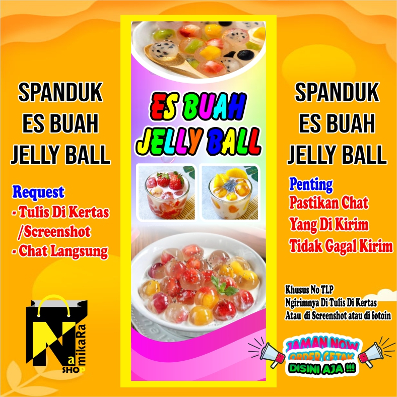 Jual Spanduk Banner Backdrop Jelly Ball Rainbow Terbaru Paling Keren